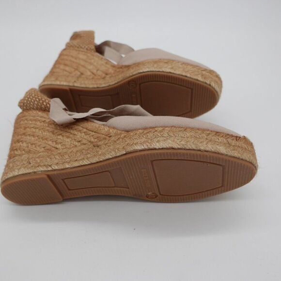 8 BY YOOX WOMEN ESPADRILLE WEDGE SHOES - BNIB - Picture 4 of 8